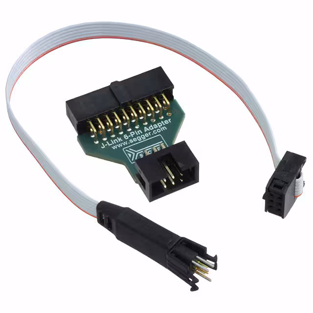 8.06.16 J-LINK 6-PIN NEEDLE ADAPTER Segger Microcontroller Systems  Accessoires